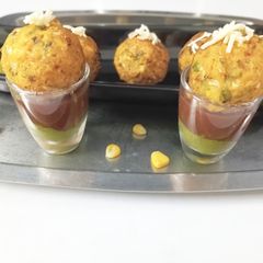 A picture of Cheesy Corn Veg Balls.