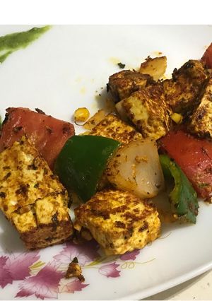 A picture of Paneer tikka.