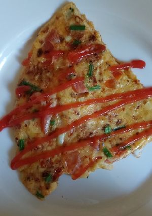 Фото Очень вкусный омлет.
