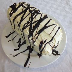 A picture of Chocolate gateau.