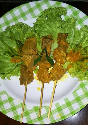 Foto resep Sate daging #BikinRamadanBerkesan