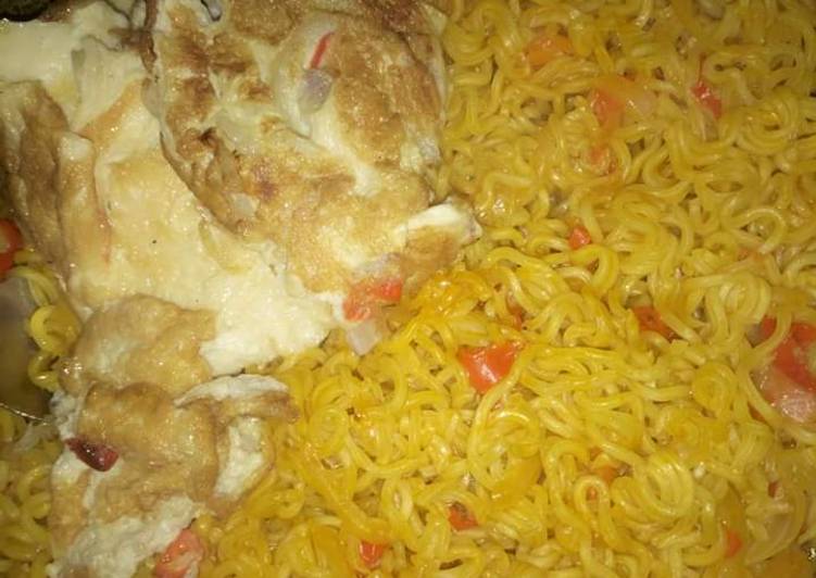 Simple Way to Prepare Award-winning Palm oil indomie