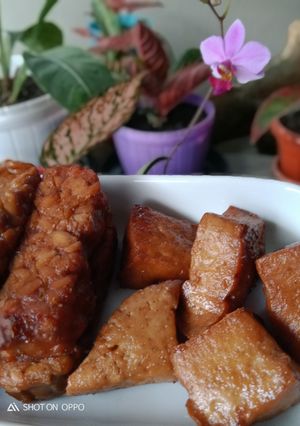 Foto resep Tempe+tahu bacem