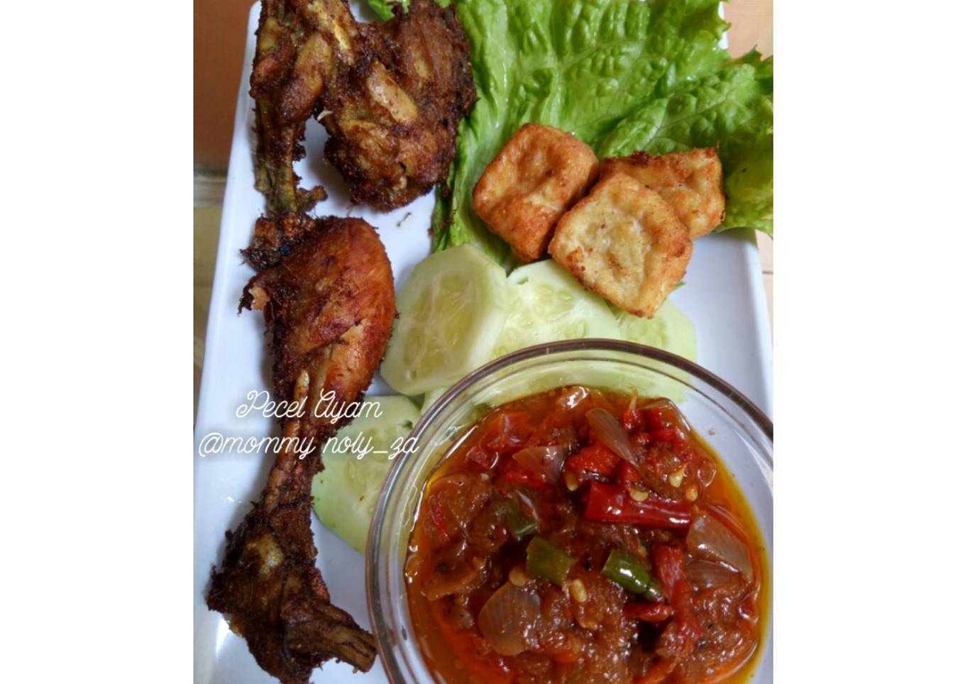 Pecel Ayam