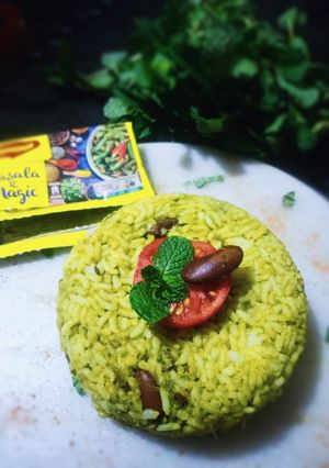 A picture of Magic E Mint Rajma Rice.