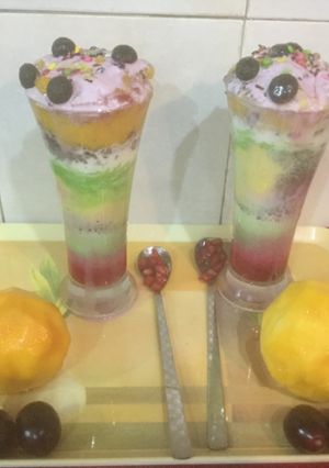 A picture of Falooda Ice cream.