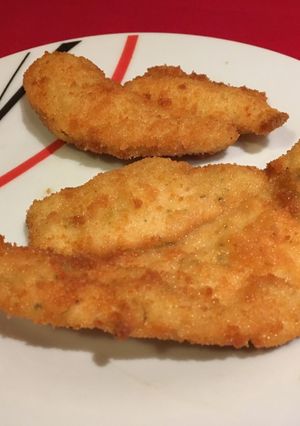 Foto principal de Pechuga al curry empanada