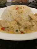 Strogonoff de pollo