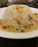 Strogonoff de pollo