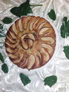 صورة لوصفة طارطة التفاح 🍎