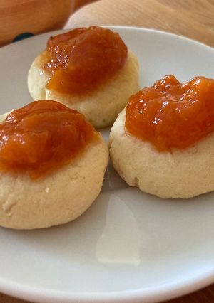 Gluténmentes kókuszos-citromos keksz recept fotója