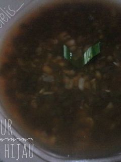 Foto resep Bubur kacang hijau tanpa santan