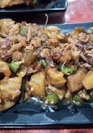 Foto resep 97.Tumis Kikil Sapi Bumbu Ngohiong Pedas