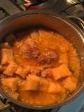 Sopa de albóndiguitas estilo catalán