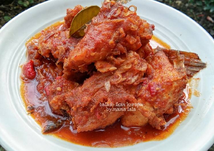 Resep Balado Ikan Kerapu Anti Gagal