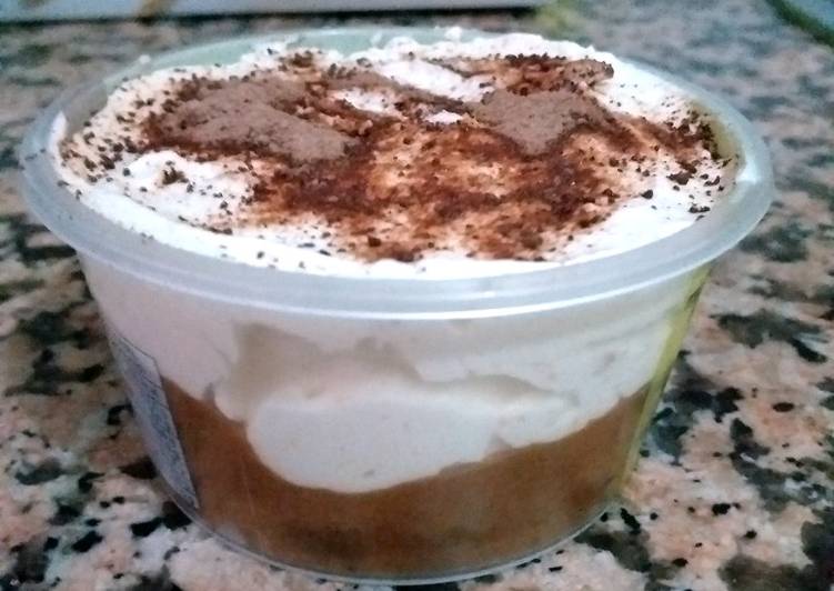 Tiramisú de café y naranja