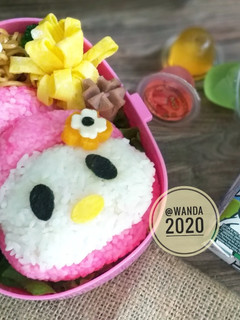 Foto resep Bento Pinky Karakter My Melody