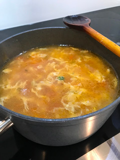 A picture of Tomato & Egg Soups.
