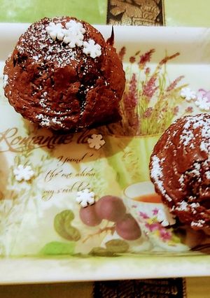 Nutellás - mézeskalácsos muffin meglepetéssel 🌲🌺🌲 recept fotója