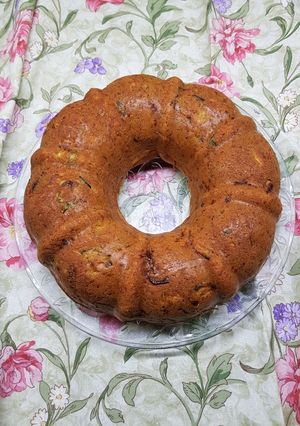 Foto di TORTA SALATA ALLE VERDURE (ciambella)