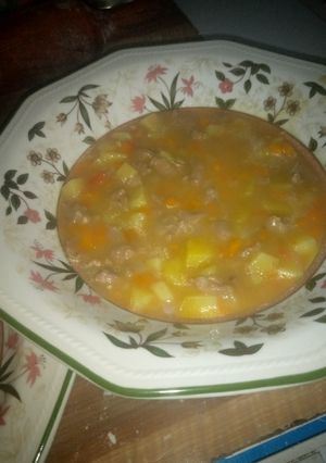 A picture of Irish potato sauce.