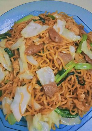 Foto resep Mie goreng sederhana