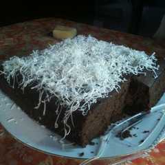 A picture of Brownies Kukus ny Liem Topping Keju.