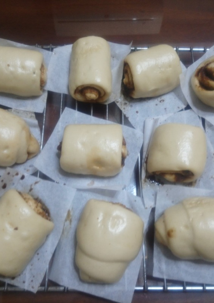 花生黑糖餡小饅頭 的食譜成品照片