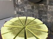 Gambar matcha cheesecake