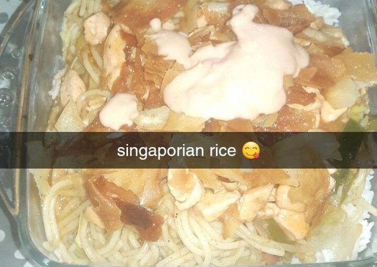 Recipe of Delicious Singaporian Rice