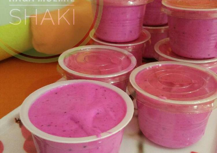 Resep Es krim buah naga, Enak Banget