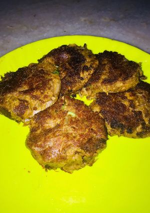 A picture of Shami kabab.