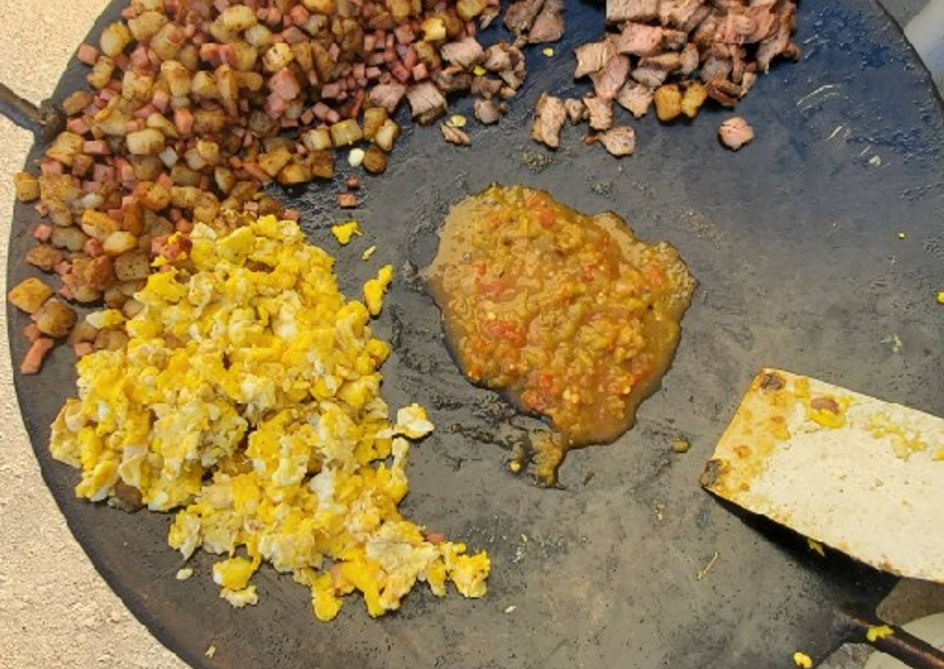 Steps to Make Ultimate Green Chile Steak Breakfast Burritos