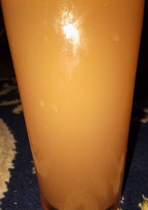 A picture of Cucumber and water melon juice.
