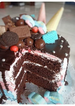 Foto resep Brownies ny. Liem versi panggng