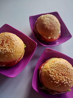 Foto resep Roti burger homemade