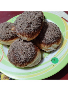 Una foto de Tortitas negras