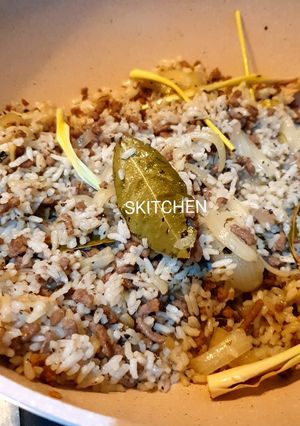 Foto resep Nasi Bakar Sapi Teflon (Super Praktis)
