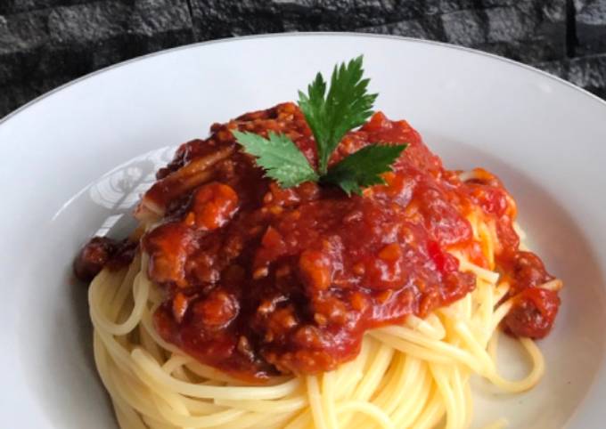 Resep Spaghetti Saos Bolognise Anti Gagal