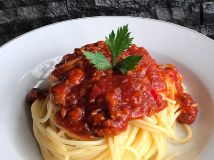 Resep Spaghetti Saos Bolognise Anti Gagal