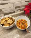 Fruit Salsa and Cinnamon Chips