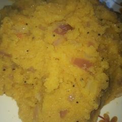 Onion upma A picture of Onion upma.