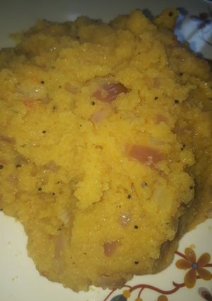 A picture of Onion upma.