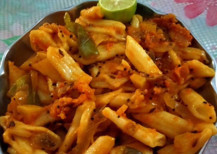 Recipe of Ultimate Ginger garlic pastaa