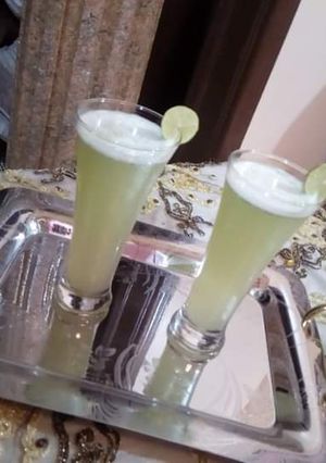 صورة لوصفة عصير الليمون 🍋🍋🍺