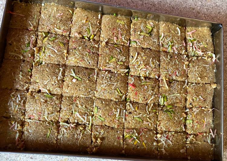 Recipe of Perfect Gurpapdi with mixed nut butter