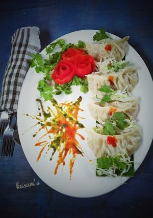ভেজিটেবিল মোমো রেসিপির প্রধান ছবি