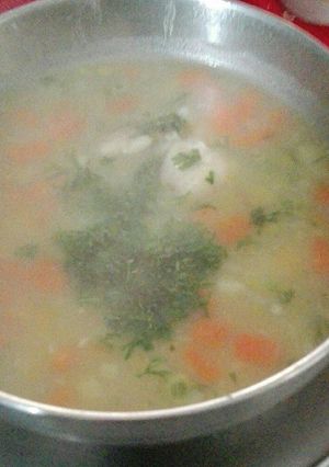 Una foto de Sopa saludable de verduras
