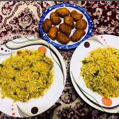 A picture of Veg fried rice.