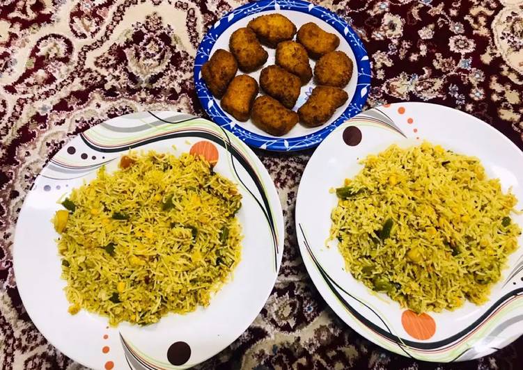 Recipe of Homemade Veg fried rice